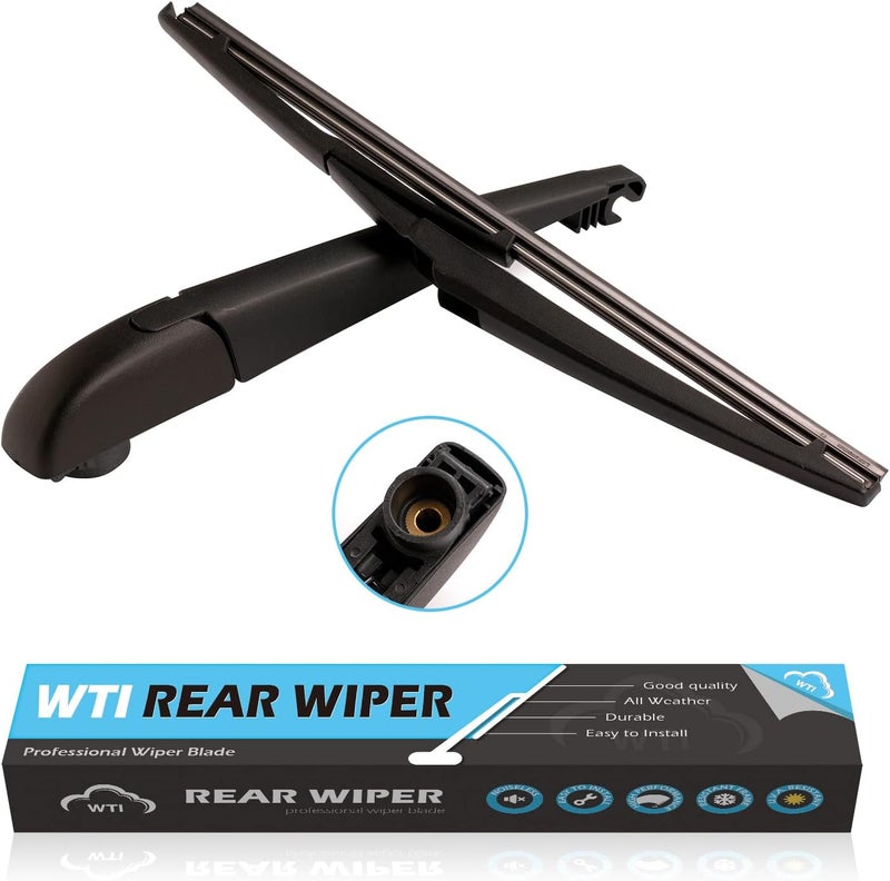 WTI Rear Wiper Arm Blade Set Compatible With Dodge Durango 2011-2021 Rear Windshield Window Wiper Kits Assembly New Replacement Accessories Parts - Image 1